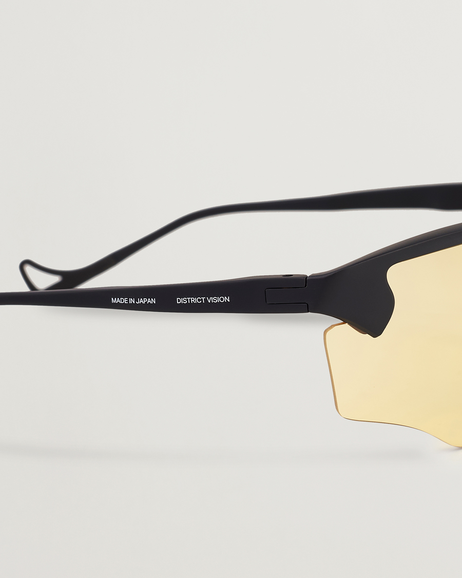 Homme | District Vision Junya Racer Black, D+ Sports Yellow | District Vision | Junya Racer Black, D+ Sports Yellow