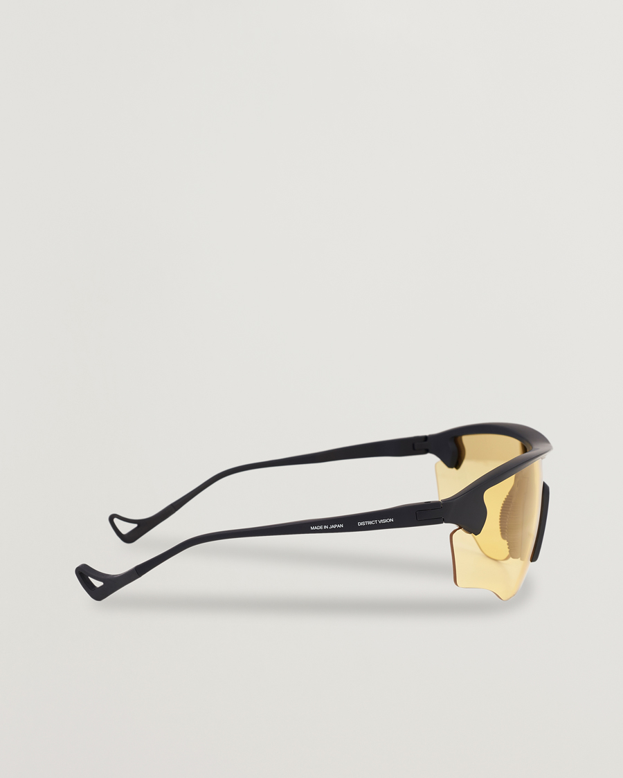 Homme | District Vision Junya Racer Black, D+ Sports Yellow | District Vision | Junya Racer Black, D+ Sports Yellow