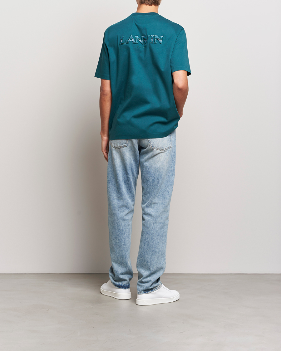 Homme | T-shirts | Lanvin | Curb Back Logo T-Shirt Dragon