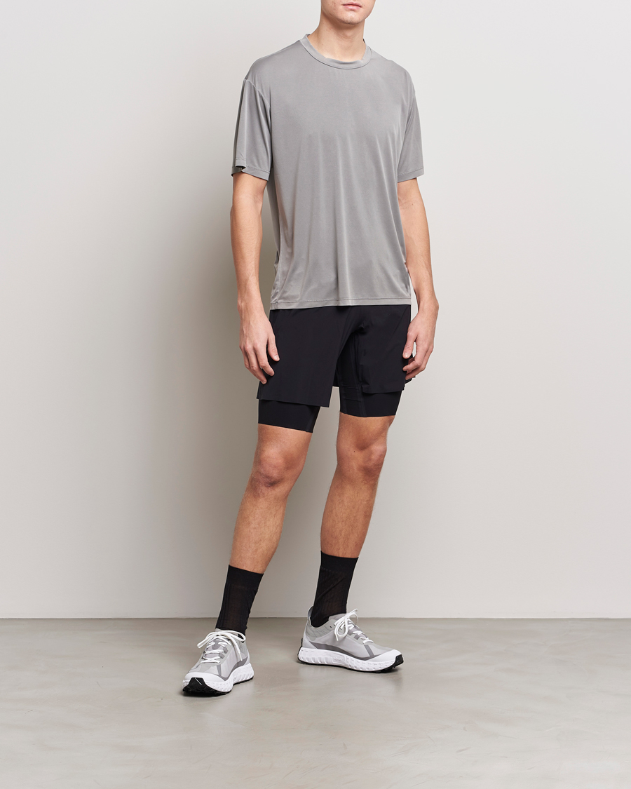 Homme | T-shirts | Satisfy | AuraLite T-Shirt Mineral Fossil