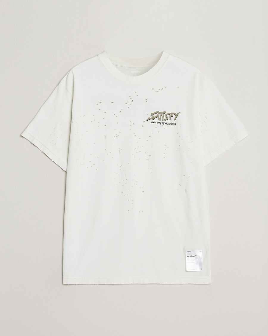 Homme | T-shirts | Satisfy | MothTech T-Shirt Off White