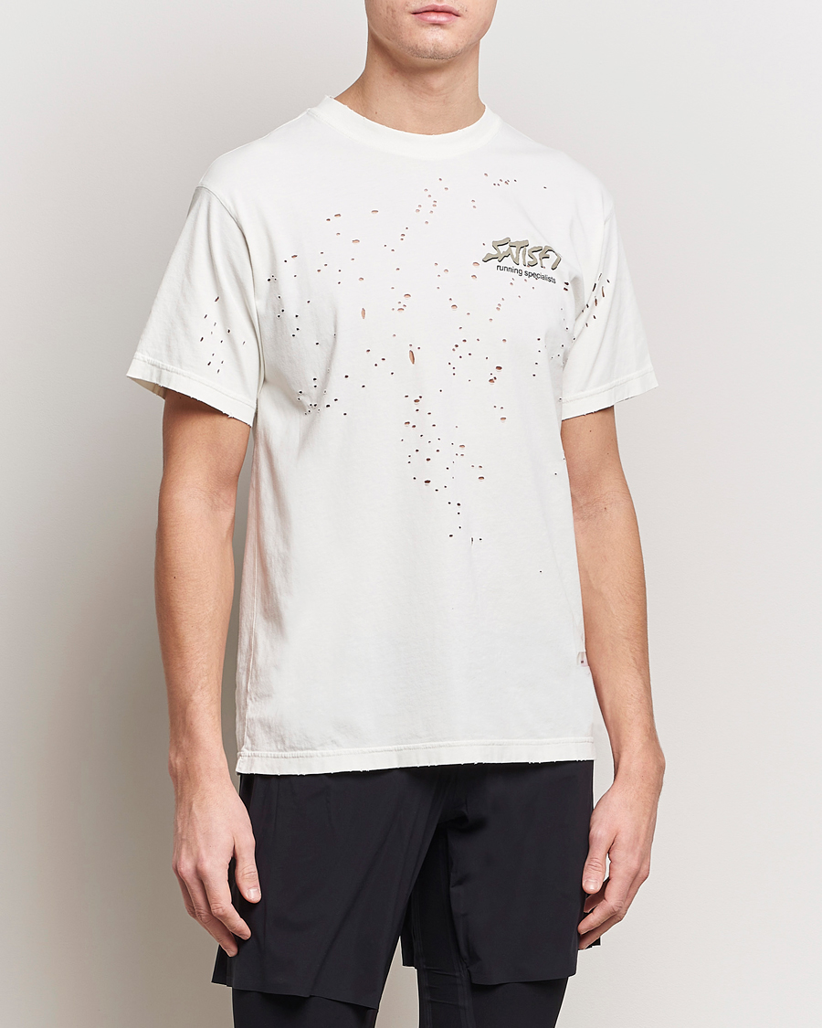 Homme | Running | Satisfy | MothTech T-Shirt Off White