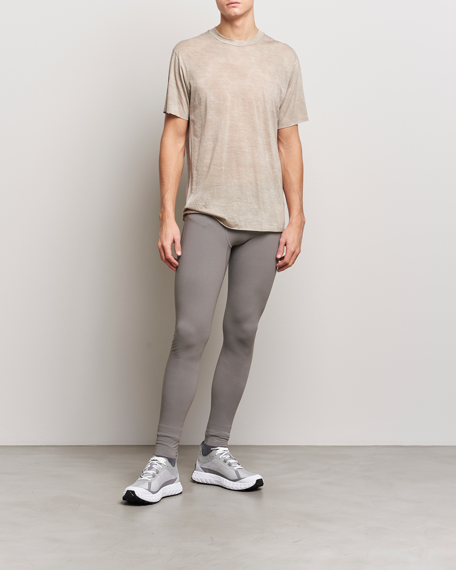 Homme | T-shirts | Satisfy | CloudMerino T-Shirt Sun Bleached Greige