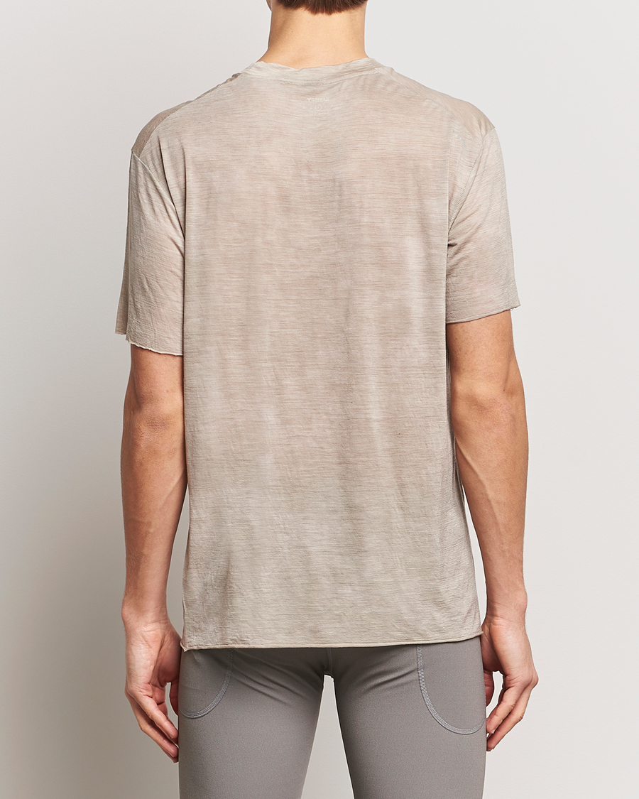 Homme | T-shirts | Satisfy | CloudMerino T-Shirt Sun Bleached Greige