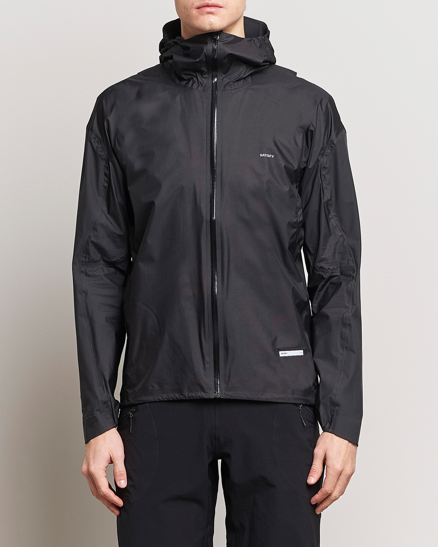Homme | Vêtements | Satisfy | Pertex 3L Fly Rain Jacket Black