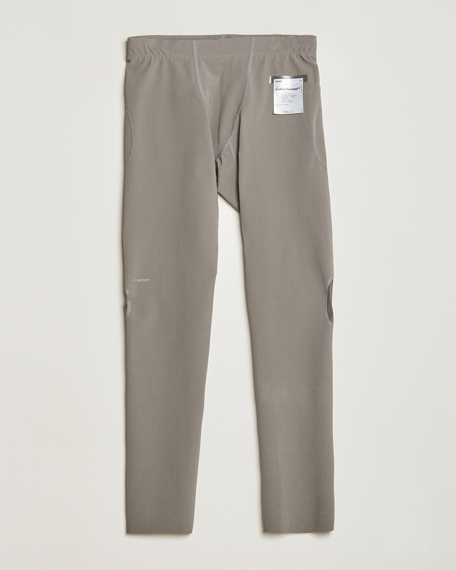 Homme | Pantalons | Satisfy | CoffeeThermal Tights Dark Natural