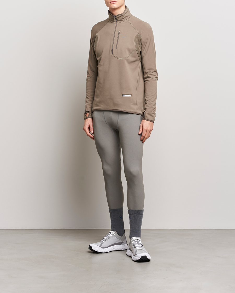 Homme | Pantalons | Satisfy | CoffeeThermal Tights Dark Natural