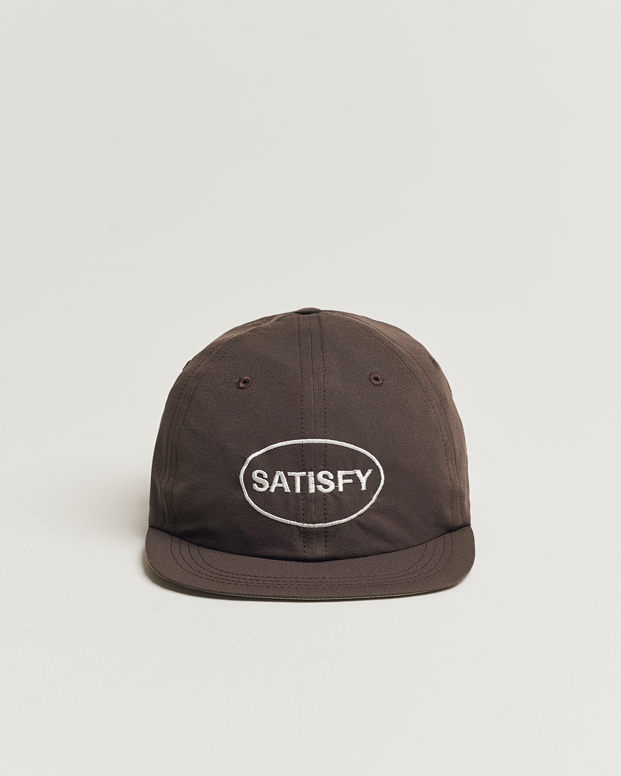 Homme | Satisfy PeaceShell Running Cap Brown | Satisfy | PeaceShell Running Cap Brown