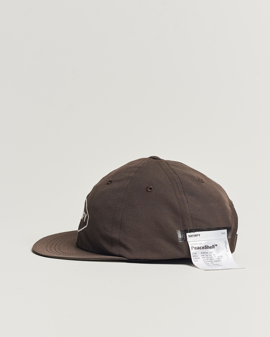 Homme | Satisfy PeaceShell Running Cap Brown | Satisfy | PeaceShell Running Cap Brown