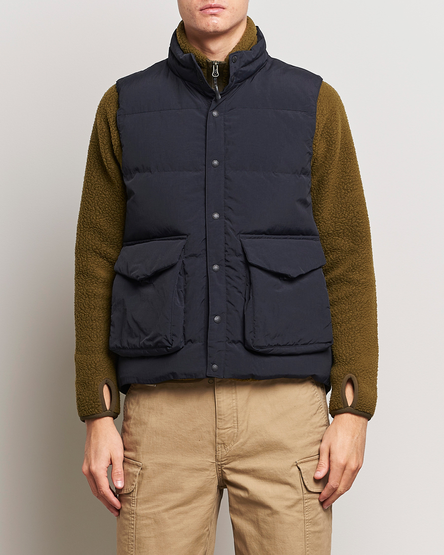 Homme | Manteaux Et Vestes | Snow Peak | Recycled Down Vest Black