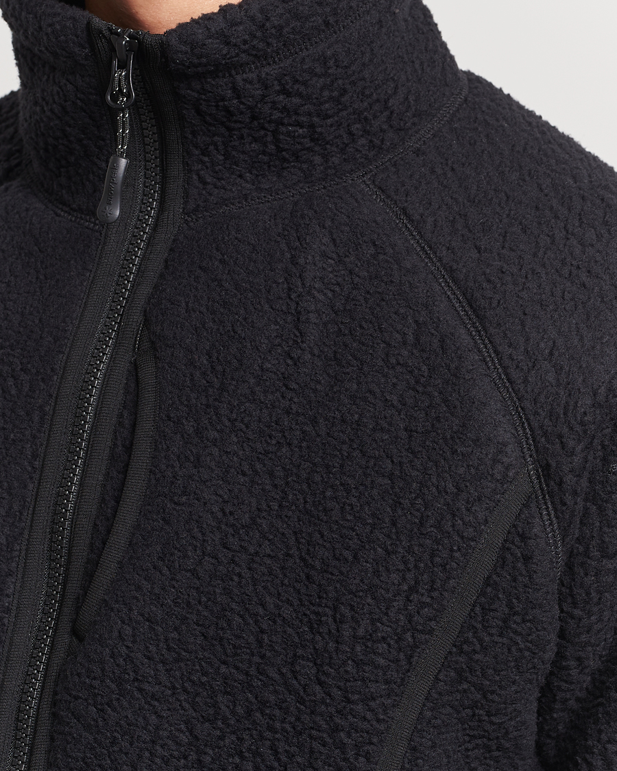 Homme | Pulls Et Tricots | Snow Peak | Thermal Boa Fleece Jacket Black