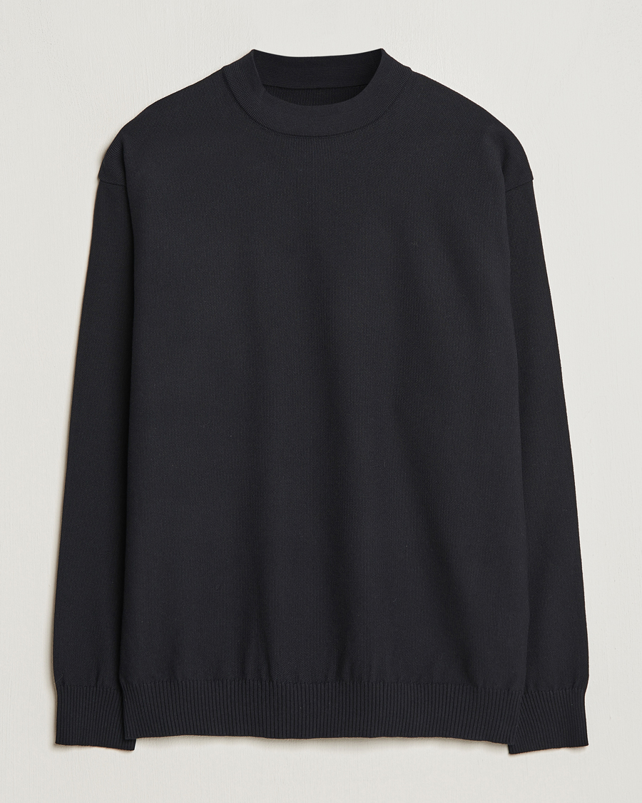 Homme | Pulls Et Tricots | Snow Peak | Cotton Blend Pullover Black