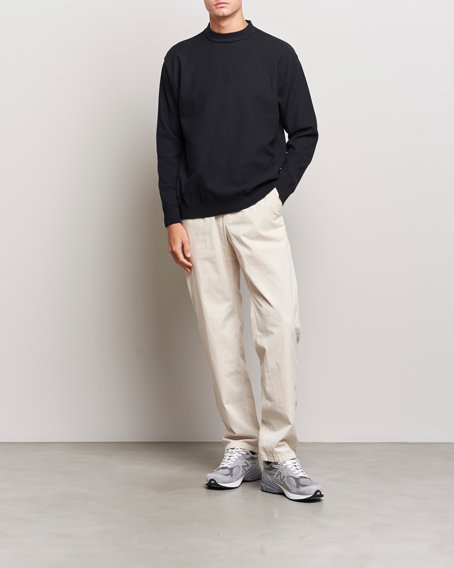 Homme | Pulls Et Tricots | Snow Peak | Cotton Blend Pullover Black