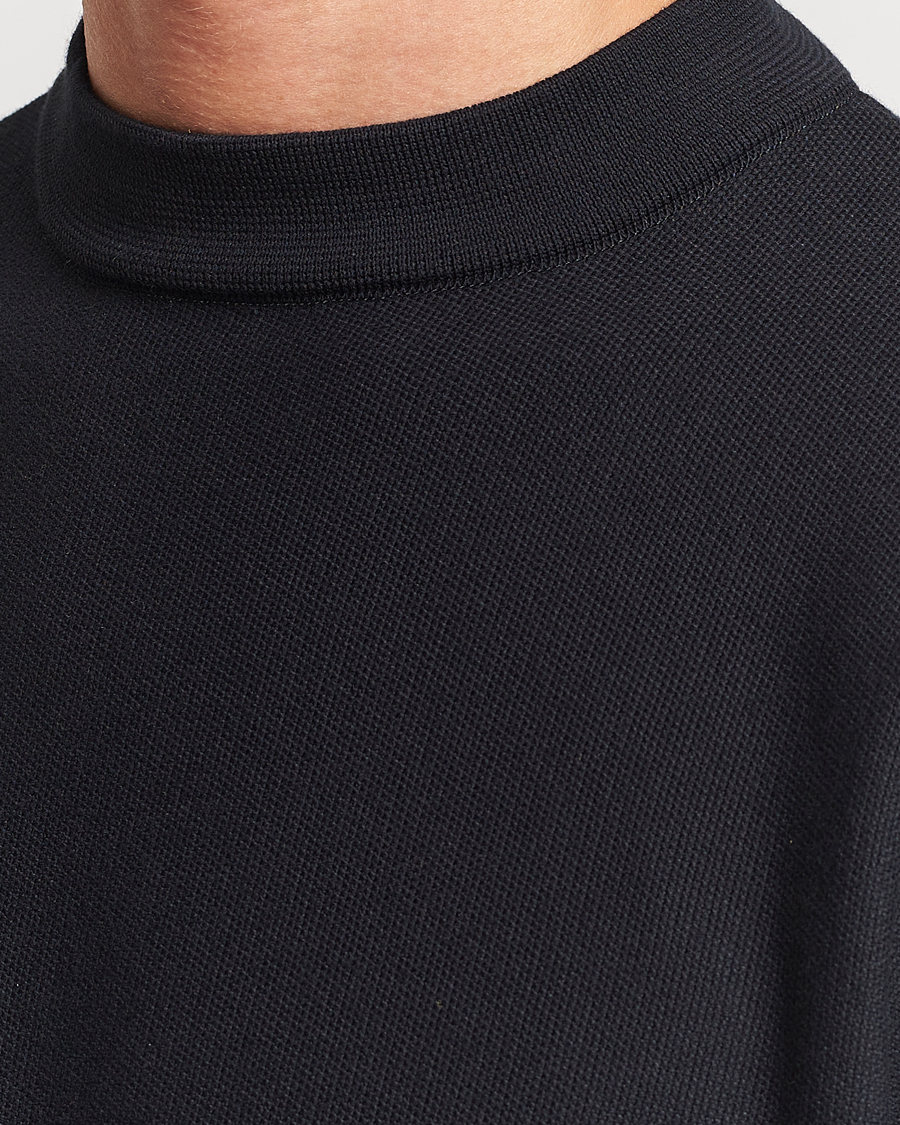 Homme | Pulls Et Tricots | Snow Peak | Cotton Blend Pullover Black