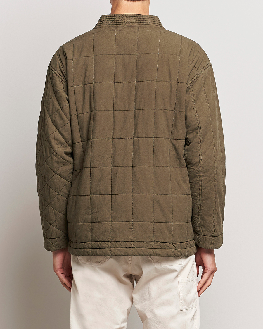 Homme | Manteaux Et Vestes | Snow Peak | Natural Dyed Quilted Jacket Olive