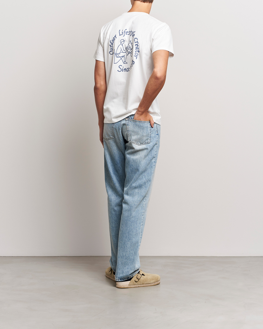 Homme | T-shirts | Snow Peak | Camping Club T-Shirt White