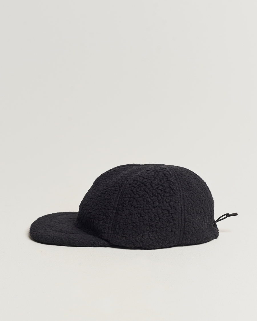 Homme | Snow Peak Thermal Boa Fleece Cap Black | Snow Peak | Thermal Boa Fleece Cap Black