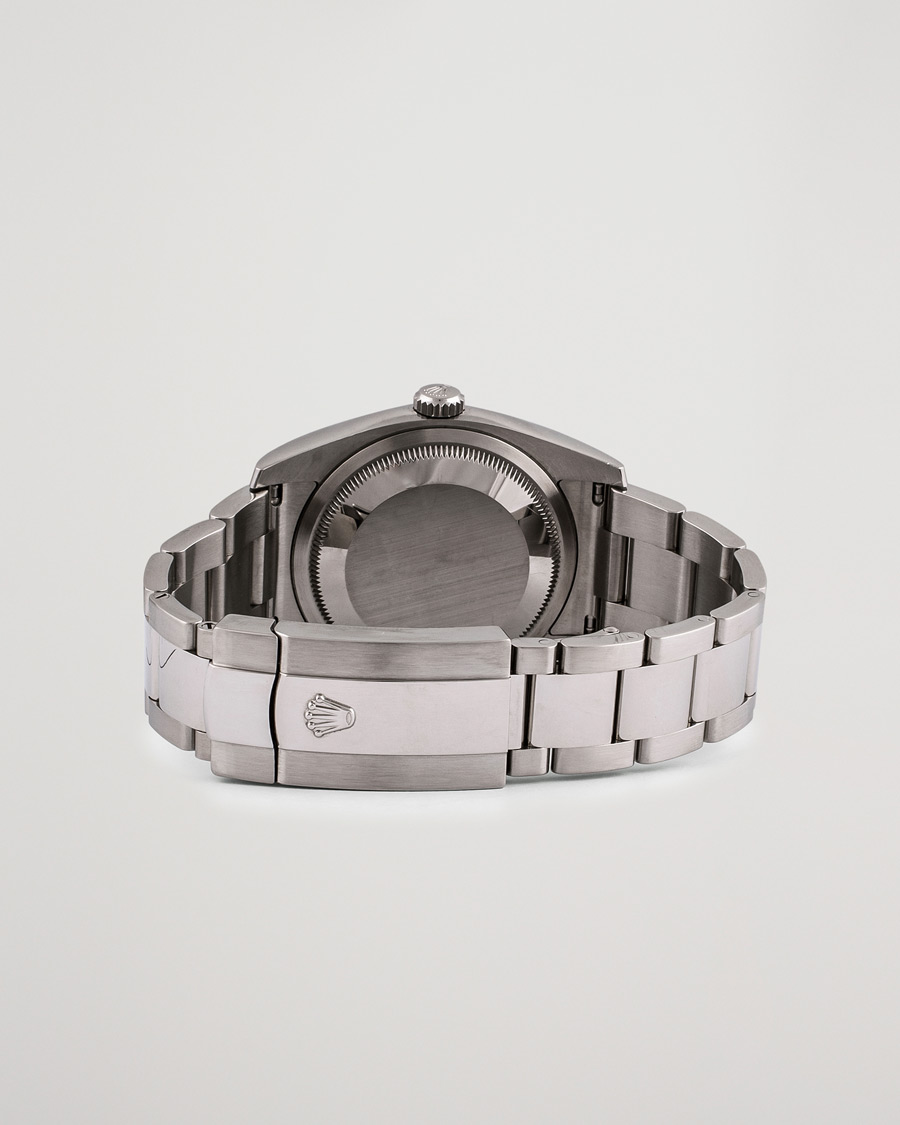 Homme | Rolex Pre-Owned Datejust 116200 Oyster Perpetual Steel Black Steel Blue | Rolex Pre-Owned | Datejust 116200 Oyster Perpetual Steel Black Steel Blue