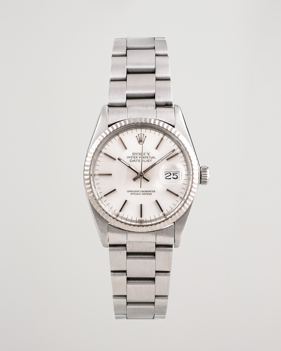 Homme | Rolex Pre-Owned Datejust 16014 Oyster Perpetual Steel | Rolex Pre-Owned | Datejust 16014 Oyster Perpetual Steel