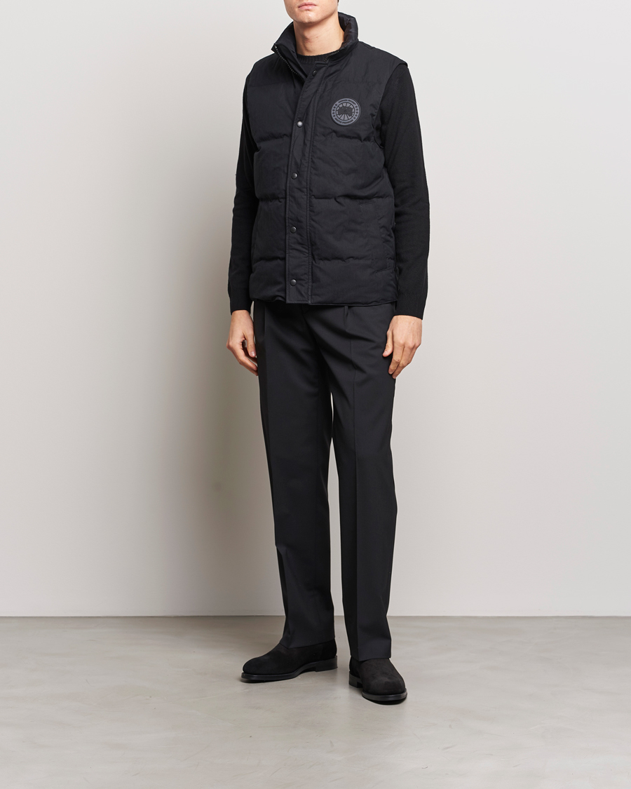 Homme | Manteaux Et Vestes | Canada Goose Black Label | Garson Vest Black
