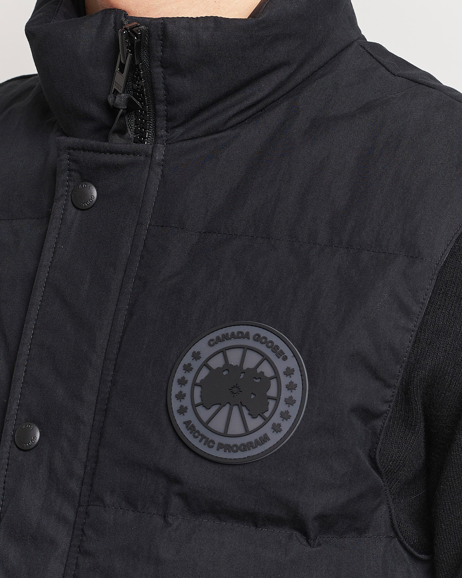 Homme | Manteaux Et Vestes | Canada Goose Black Label | Garson Vest Black