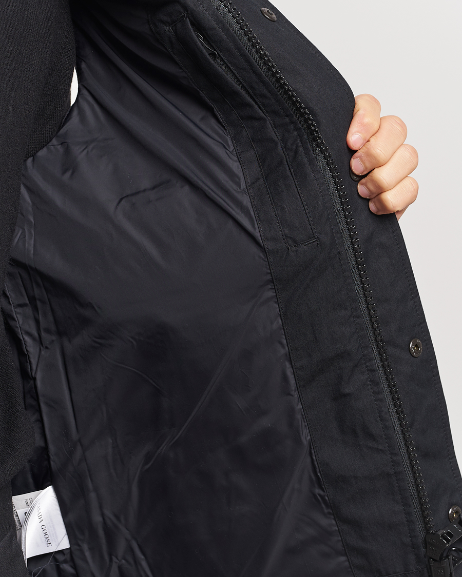 Homme | Manteaux Et Vestes | Canada Goose Black Label | Garson Vest Black