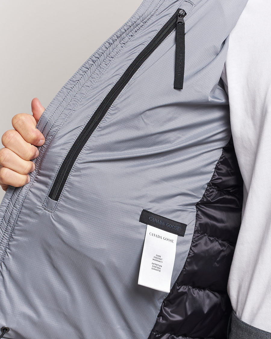 Homme | Manteaux Et Vestes | Canada Goose Black Label | Lodge Hoody Boulder Grey