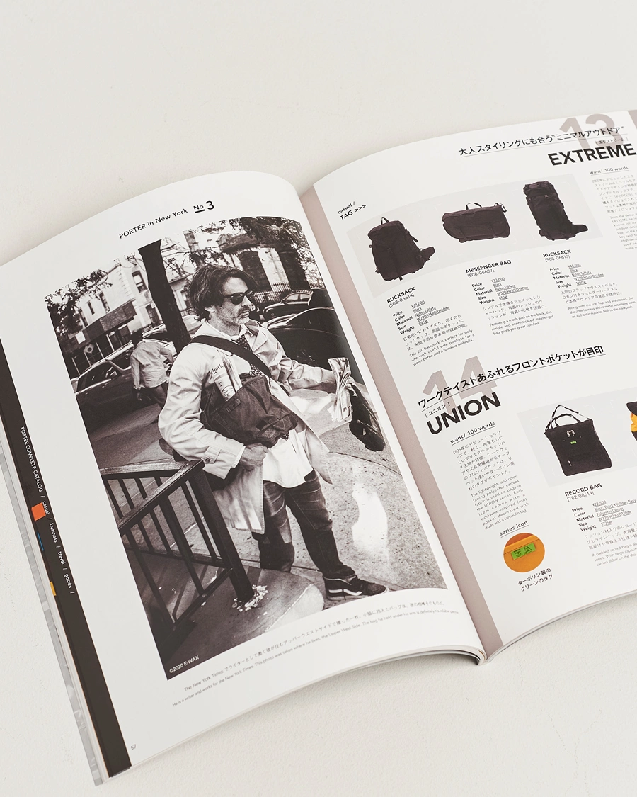 Homme | Japanese Department | Porter-Yoshida & Co. | 85th Complete Book 