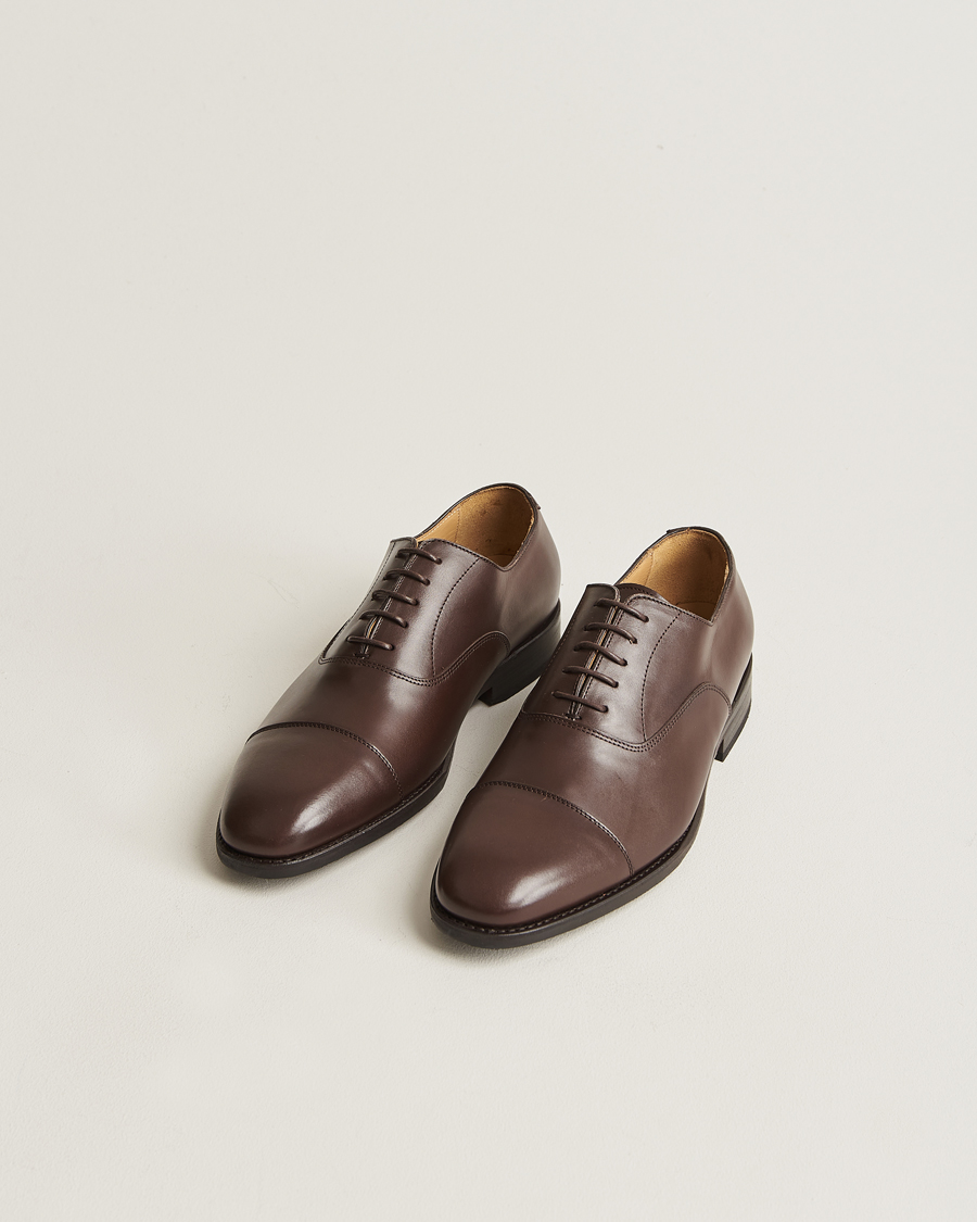 Homme | Chaussures | Myrqvist | Äppelviken Oxford Dark Brown Calf