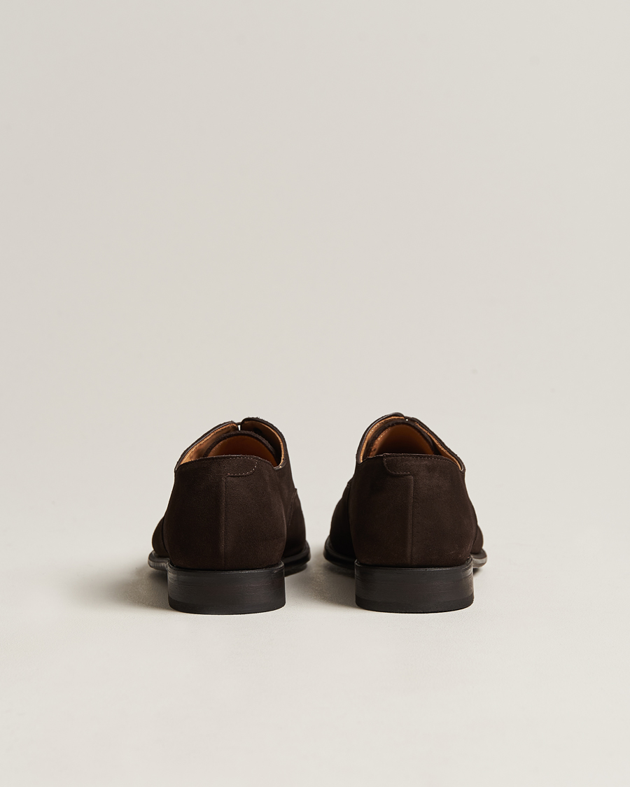 Homme | Myrqvist Äppelviken Oxford Dark Brown Suede | Myrqvist | Äppelviken Oxford Dark Brown Suede