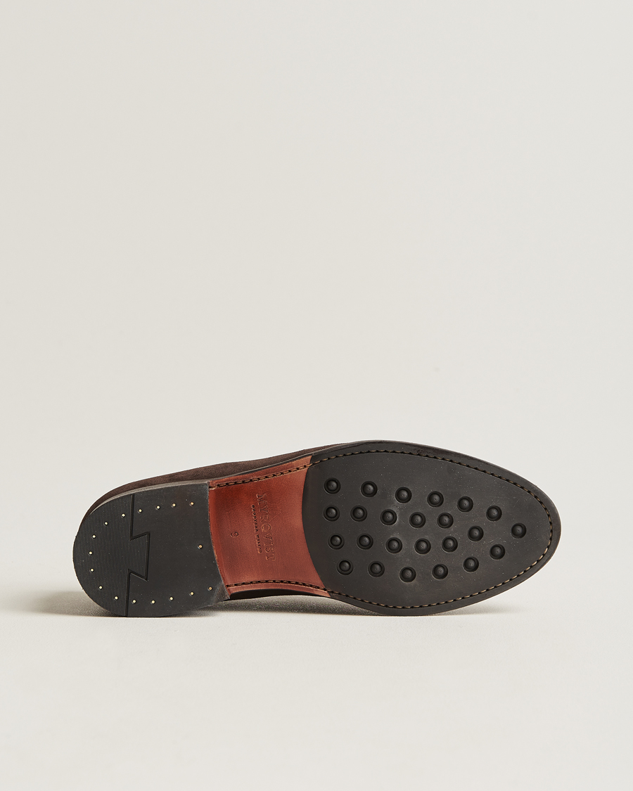 Homme | Myrqvist Stenhammar Loafer Dark Brown Suede | Myrqvist | Stenhammar Loafer Dark Brown Suede