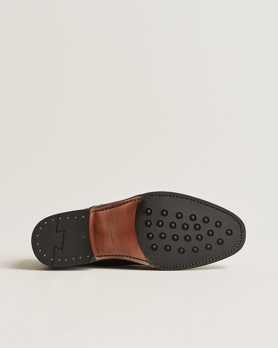 Homme | Myrqvist Ålsten Double Monkstrap Black Calf | Myrqvist | Ålsten Double Monkstrap Black Calf
