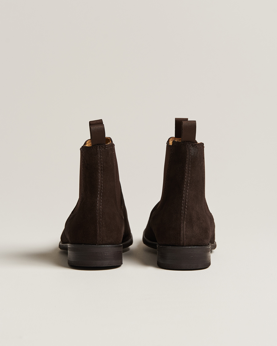 Homme | Myrqvist Granhult Chelsea Boot Dark Brown Suede | Myrqvist | Granhult Chelsea Boot Dark Brown Suede