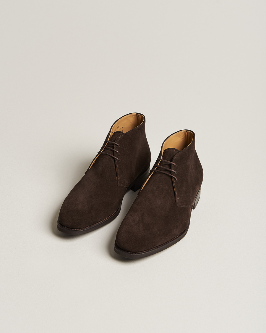 Homme | Myrqvist Gyllsjö Chukka Boot Dark Brown Suede | Myrqvist | Gyllsjö Chukka Boot Dark Brown Suede