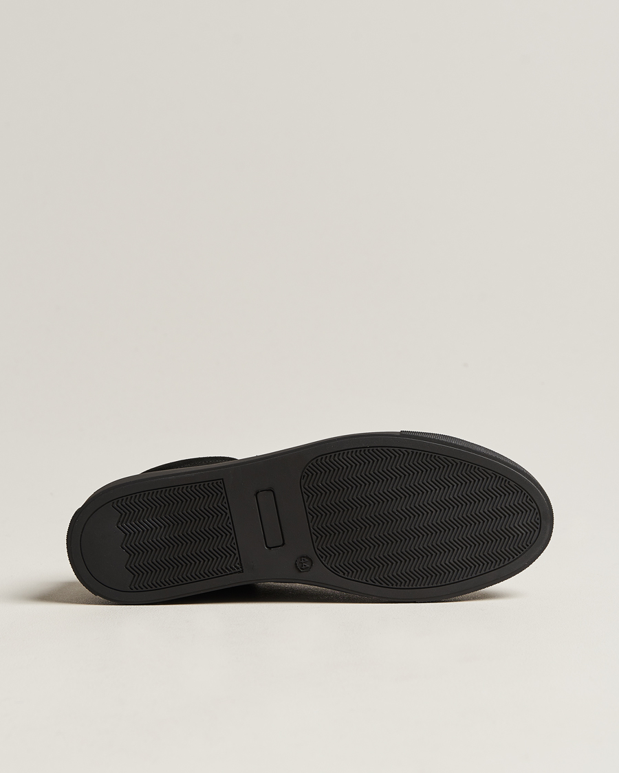 Homme | Myrqvist Oaxen Monochrome Sneaker Black Suede | Myrqvist | Oaxen Monochrome Sneaker Black Suede