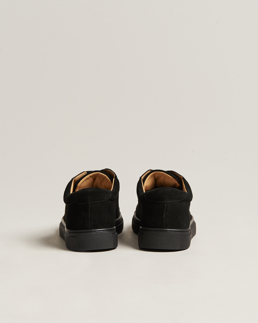 Homme | Myrqvist Oaxen Monochrome Sneaker Black Suede | Myrqvist | Oaxen Monochrome Sneaker Black Suede
