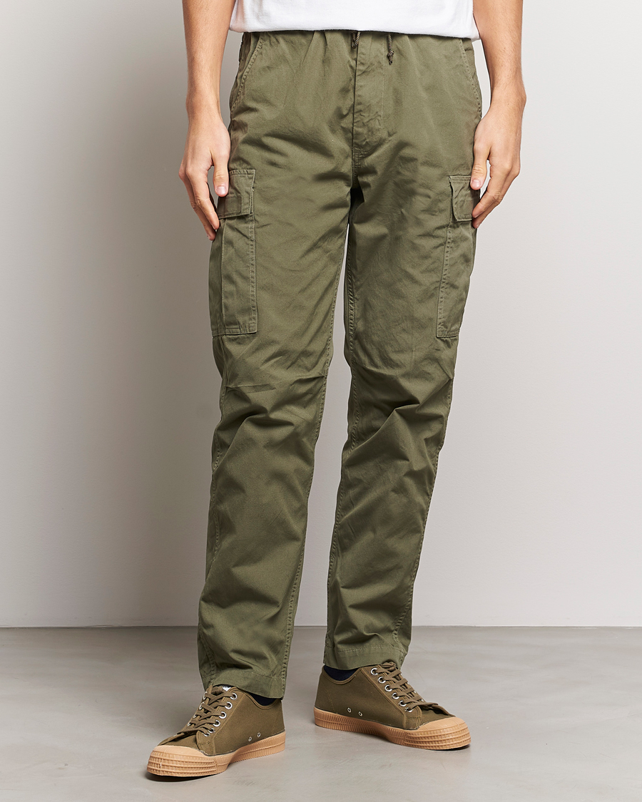 orSlow Easy Cargo Pants Army Green - Acheter orSlow CareOfCarl.fr.