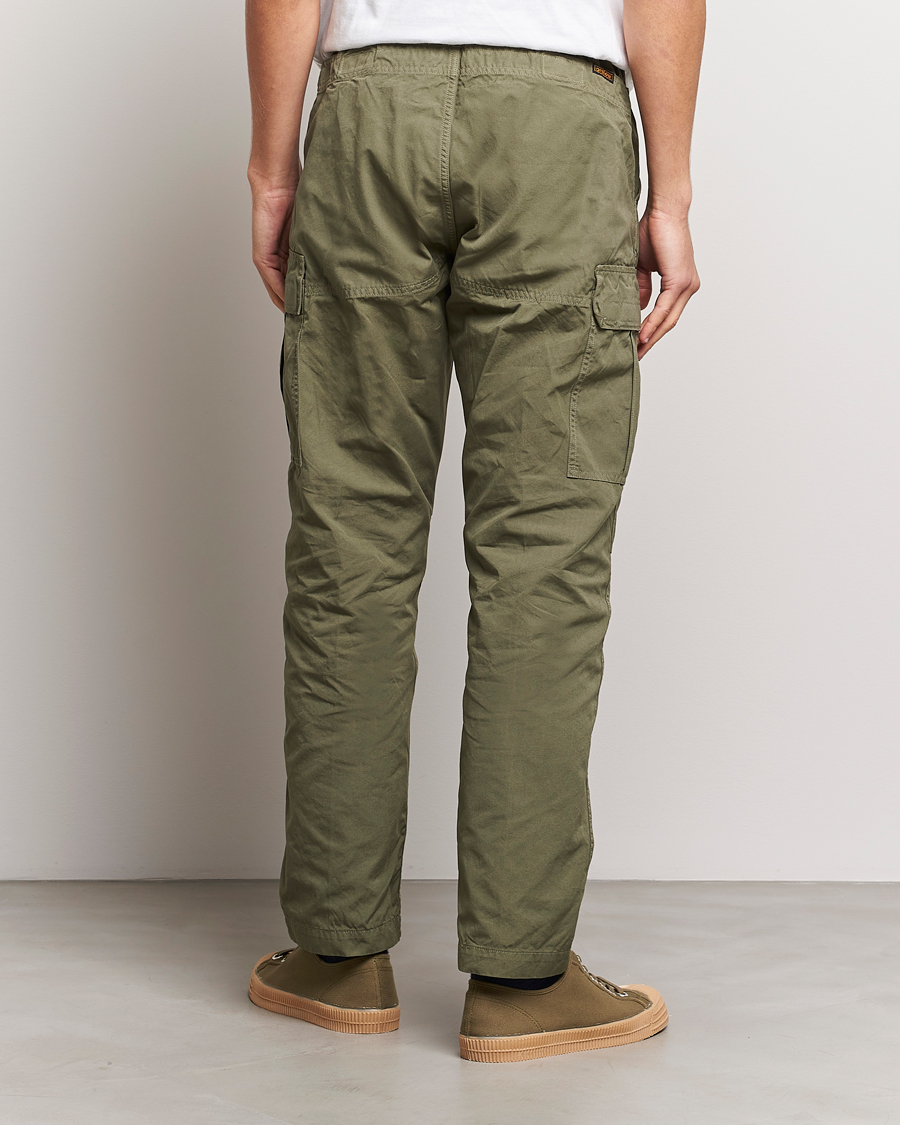 Homme | Pantalons | orSlow | Easy Cargo Pants Army Green
