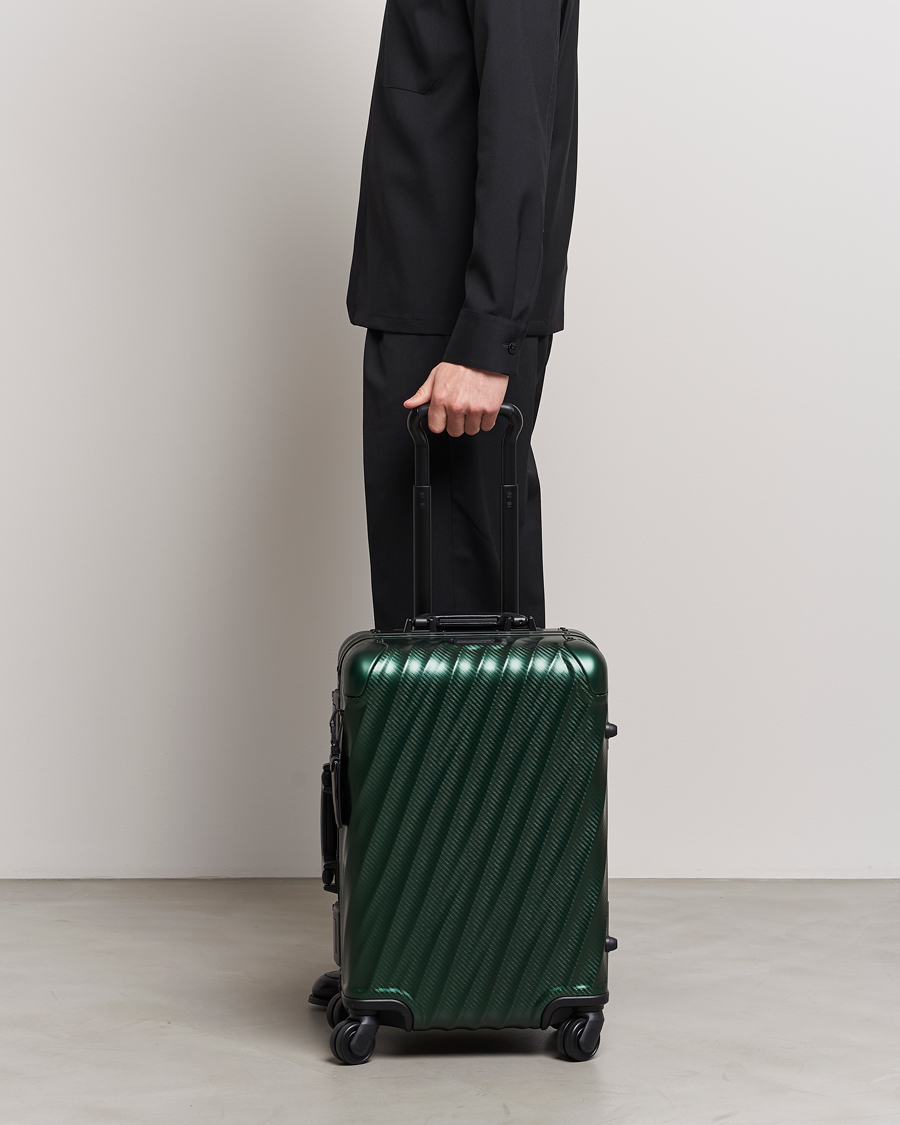 Homme | Accessoires | TUMI | International Carry-on Aluminum Trolley Texture Green