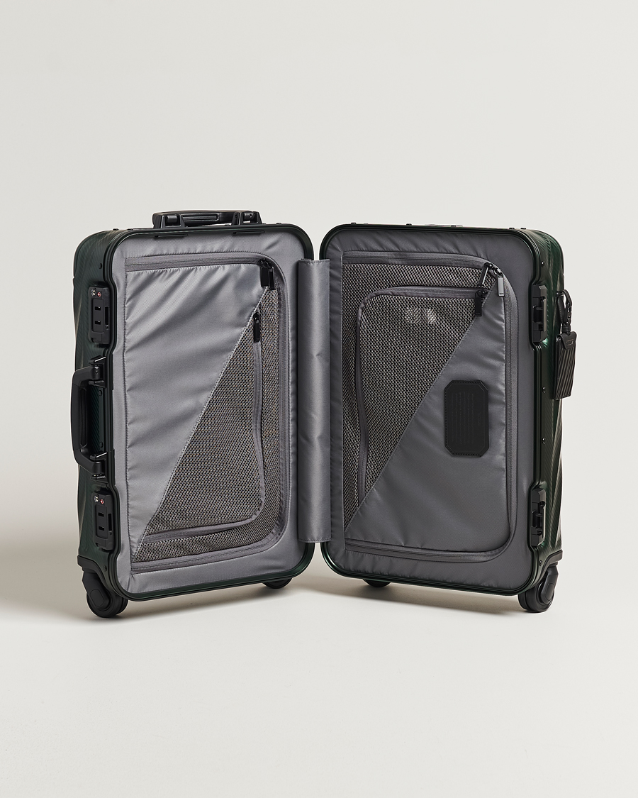 Homme | TUMI International Carry-on Aluminum Trolley Texture Green | TUMI | International Carry-on Aluminum Trolley Texture Green