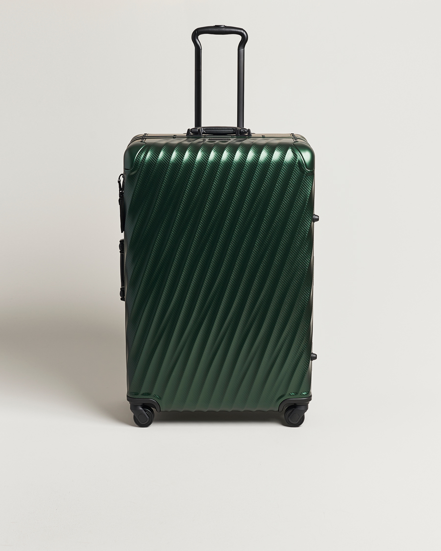 Homme | TUMI Extended Trip Aluminum Packing Case Texture Green | TUMI | Extended Trip Aluminum Packing Case Texture Green