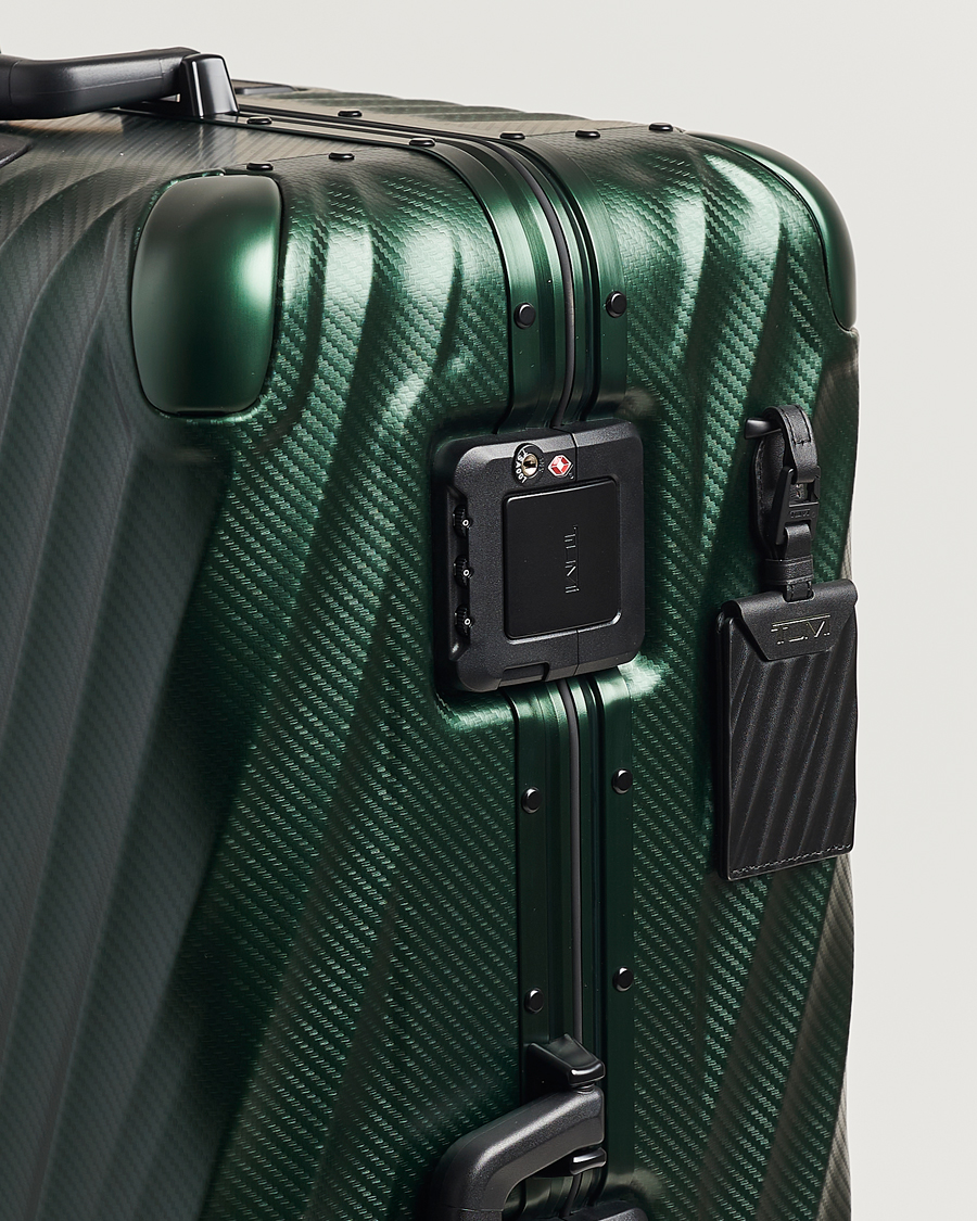 Homme | TUMI Extended Trip Aluminum Packing Case Texture Green | TUMI | Extended Trip Aluminum Packing Case Texture Green