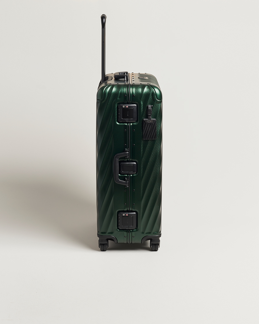 Homme | TUMI Extended Trip Aluminum Packing Case Texture Green | TUMI | Extended Trip Aluminum Packing Case Texture Green