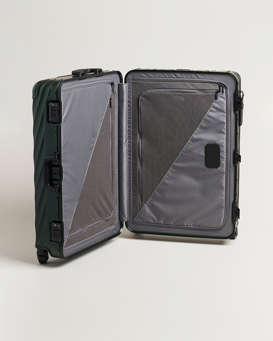 Homme | TUMI Extended Trip Aluminum Packing Case Texture Green | TUMI | Extended Trip Aluminum Packing Case Texture Green