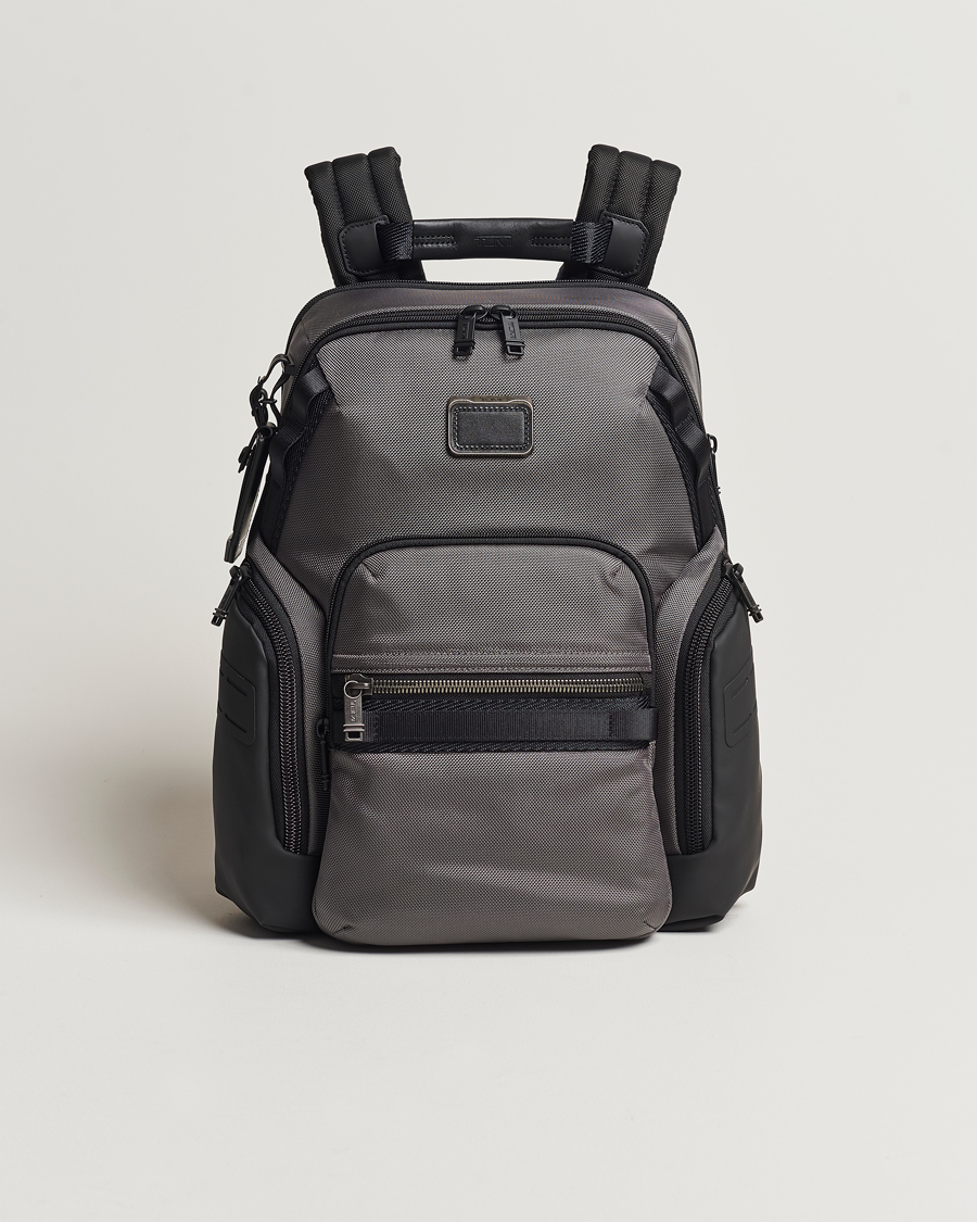 Homme | TUMI Alpha Bravo Navigation Backpack Charcoal | TUMI | Alpha Bravo Navigation Backpack Charcoal