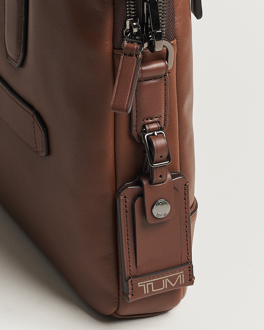 Homme | Sacs | TUMI | Harrison Sycamore Slim Leather Brief Cognac