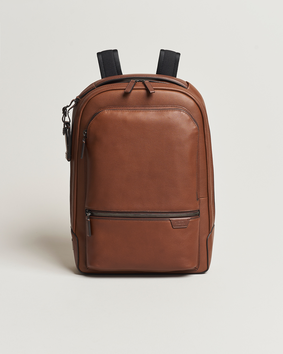 Homme | Sacs | TUMI | Harrison Bradner Leather Backpack Cognac