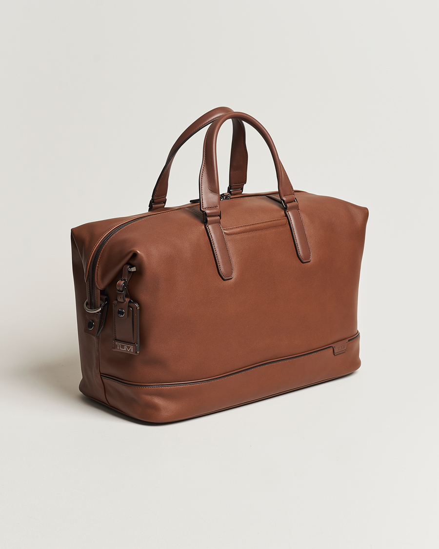 Homme | Sacs | TUMI | Harrison Nelson Leather Duffel Cognac