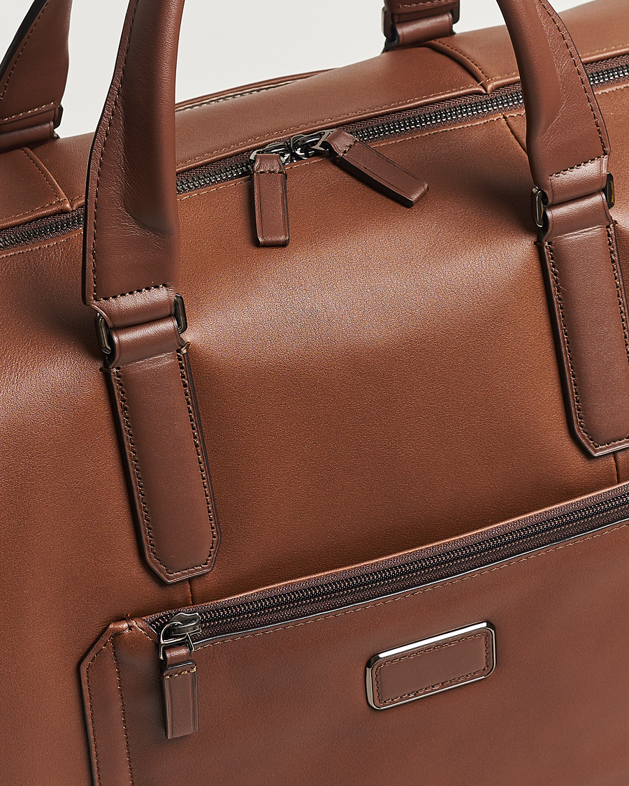 Homme | Sacs | TUMI | Harrison Nelson Leather Duffel Cognac