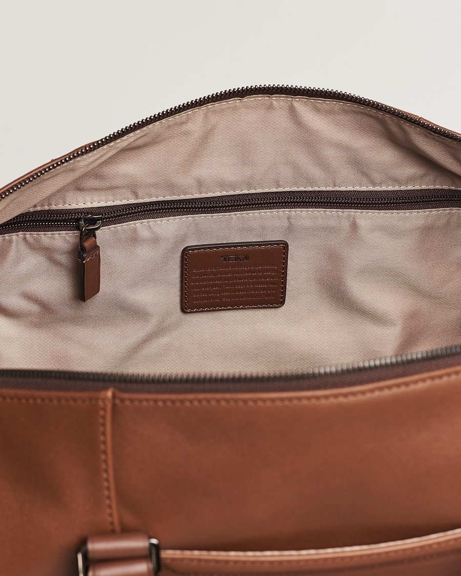 Homme | Sacs | TUMI | Harrison Nelson Leather Duffel Cognac